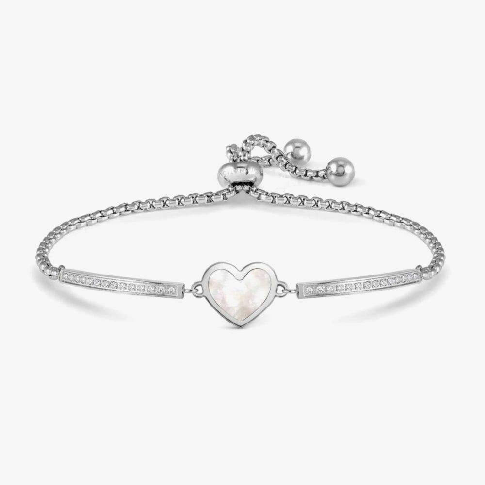Nomination Milleluci Pearl Heart Bracelet