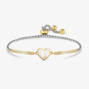 Nomination Milleluci Pearl Heart Bracelet
