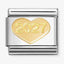 Nomination Gold Heart 2027 Composable Link