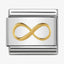 Nomination Gold Infinity Composable Link