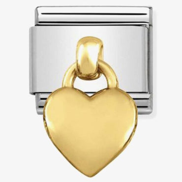 Nomination Gold Heart Pendant Composable Link