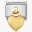 Nomination Gold Heart Pendant Composable Link
