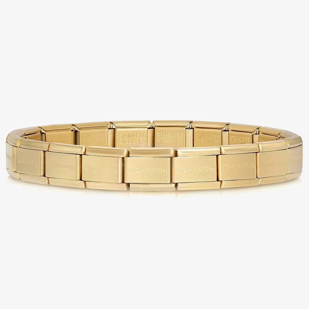 Nomination Gold Matt CLASSIC Composable Link