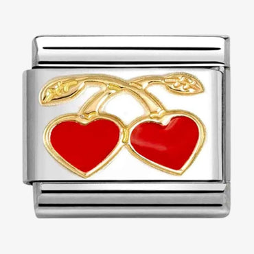 Nomination Cherry Hearts Composable Link