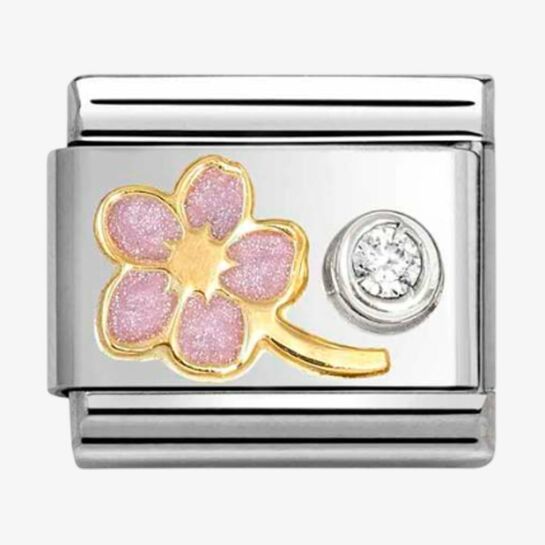 Nomination Forget-Me-Knot CZ Composable Link