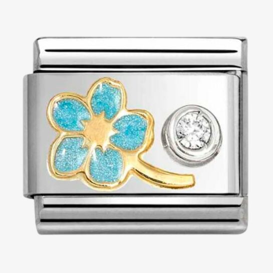 Nomination Forget-Me-Knot CZ Composable Link