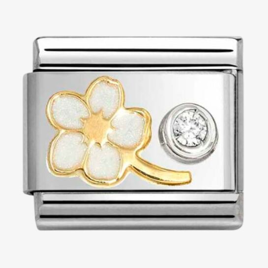 Nomination Forget-Me-Knot CZ Composable Link