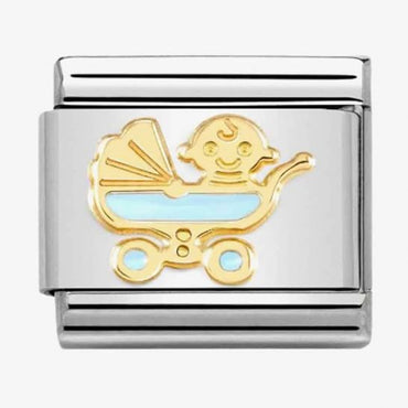 Nomination Blue Pram  Composable Link
