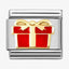 Nomination Red Gold Gift Composable Link
