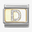 Nomination Glitter Letter Composable Link