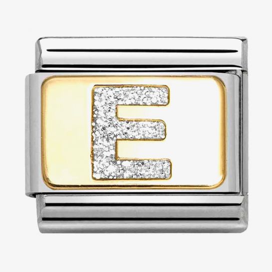 Nomination Glitter Letter Composable Link