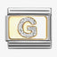 Nomination Glitter Letter Composable Link