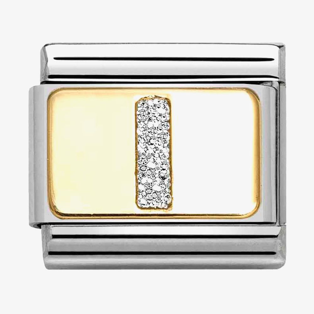 Nomination Glitter Letter Composable Link