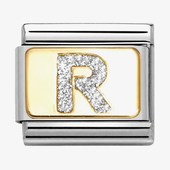 Nomination Glitter Letter Composable Link