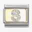 Nomination Glitter Letter Composable Link