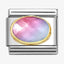 Nomination Two Tone Light Pink-Blue Composable Link