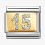 Nomination Gold Glitter 15 Composable Link