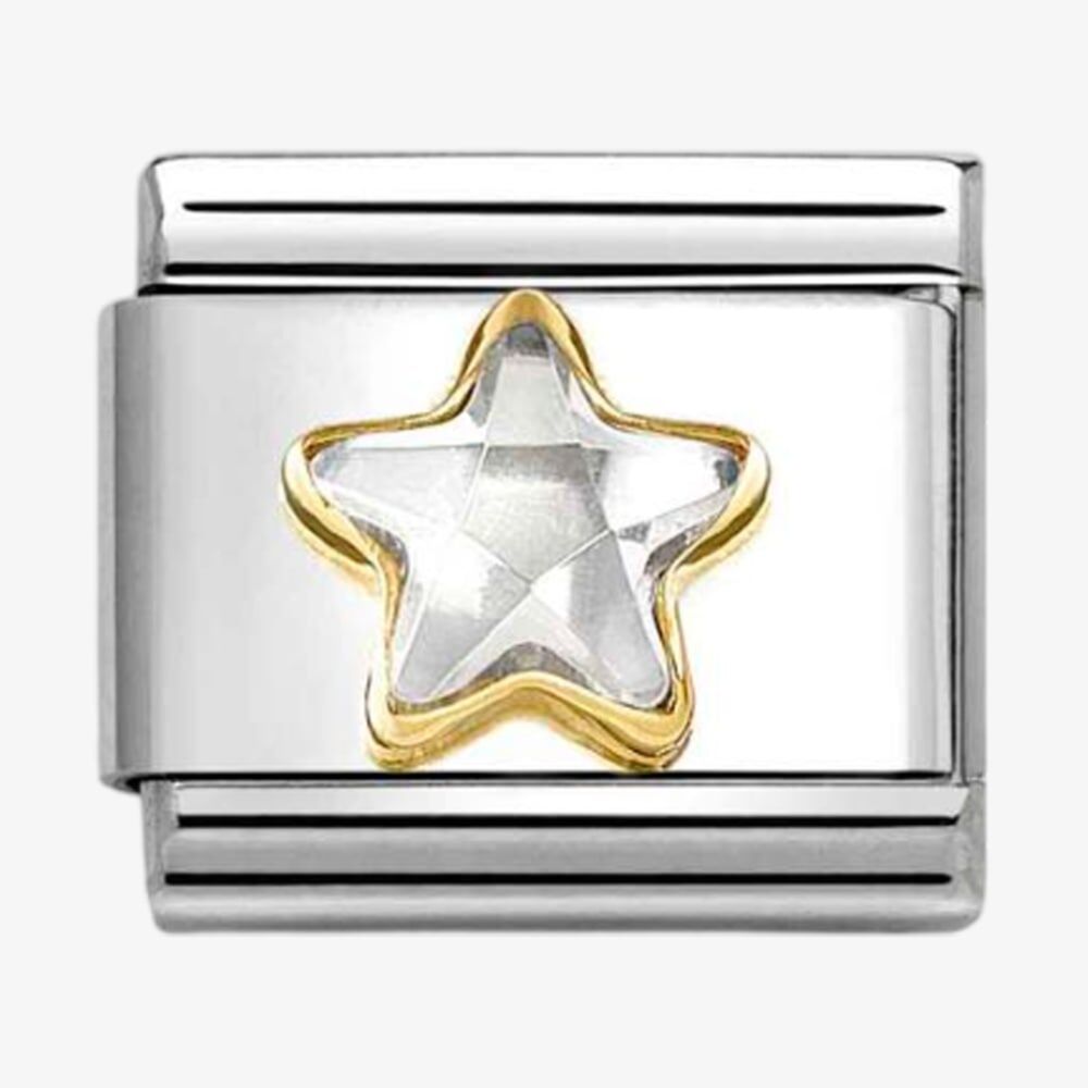 Nomination CZ Star Composable Link