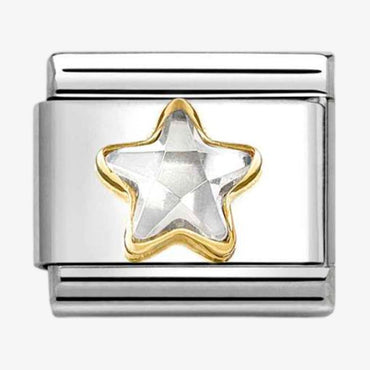 Nomination CZ Star Composable Link