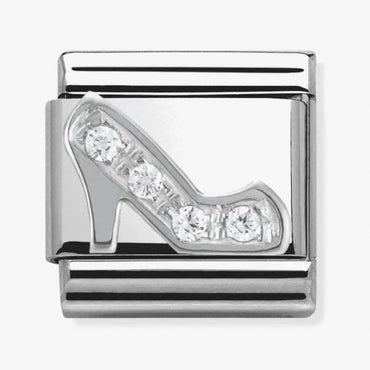 Nomination Silver CZ Stiletto Composable Link