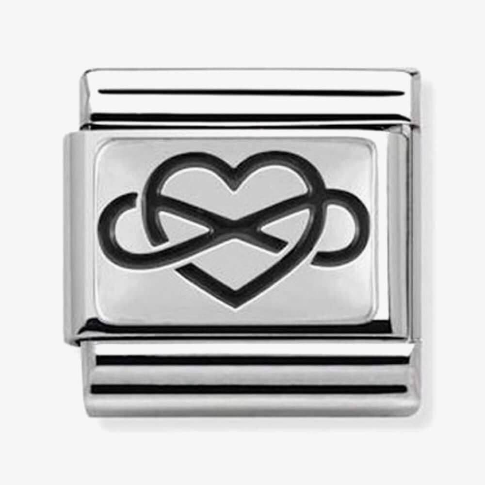 Nomination Infinity Heart Composable Link