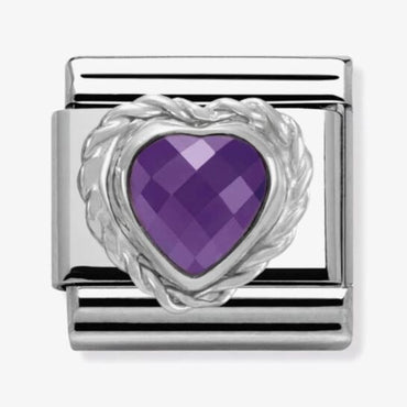 Nomination Faceted Purple Heart Link