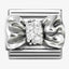 Nomination Silver CZ Bow Composable Link