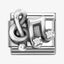 Nomination Treble Clef CZ Composable Link