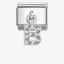 Nomination Silver CZ Letter Pendant Composable Link
