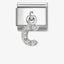 Nomination Silver CZ Letter Pendant Composable Link