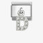Nomination Silver CZ Letter Pendant Composable Link