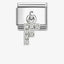 Nomination Silver CZ Letter Pendant Composable Link