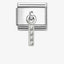 Nomination Silver CZ Letter Pendant Composable Link