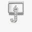 Nomination Silver CZ Letter Pendant Composable Link