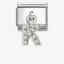 Nomination Silver CZ Letter Pendant Composable Link