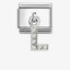 Nomination Silver CZ Letter Pendant Composable Link