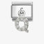 Nomination Silver CZ Letter Pendant Composable Link