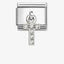 Nomination Silver CZ Letter Pendant Composable Link
