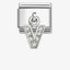 Nomination Silver CZ Letter Pendant Composable Link