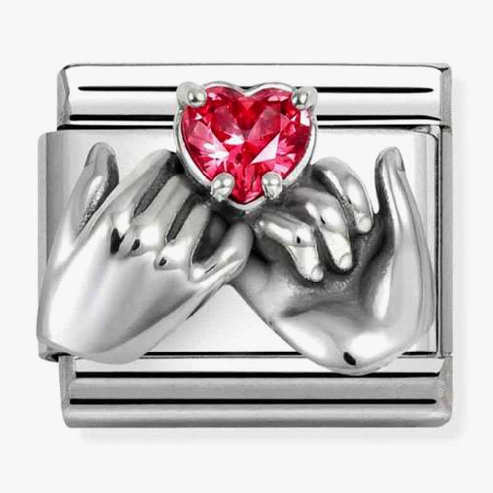 Nomination Pinkie Promise CZ Composable Link