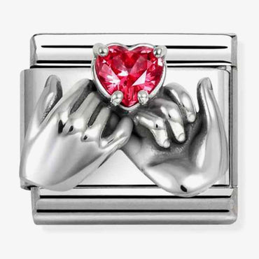 Nomination Pinkie Promise CZ Composable Link