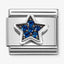 Nomination Blue CZ Star Composable Link