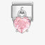 Nomination Pink Heart Pendant Charm