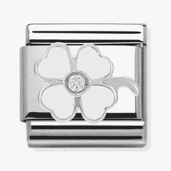 Nomination White Clover Composable Link