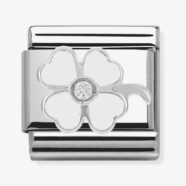 Nomination White Clover Composable Link