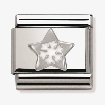 Nomination Star Snowflake Composable Link