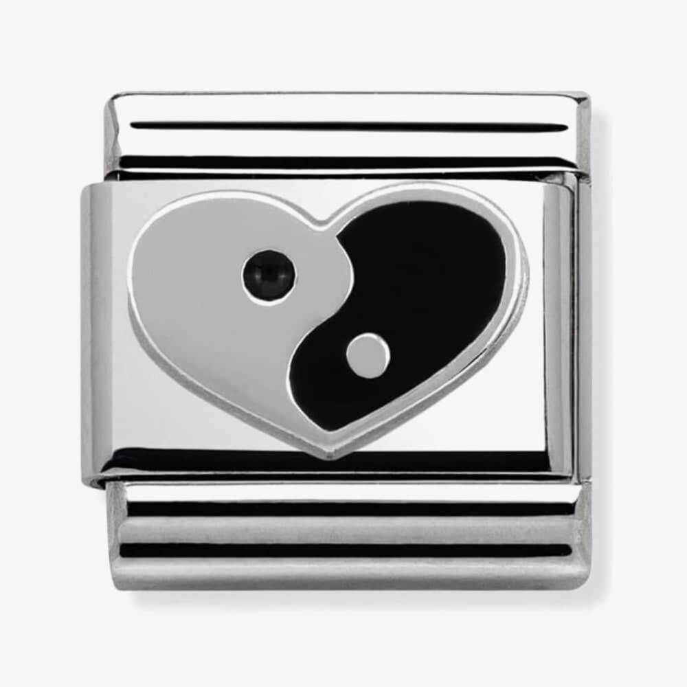 Nomination Yin Yang Heart Composable Link