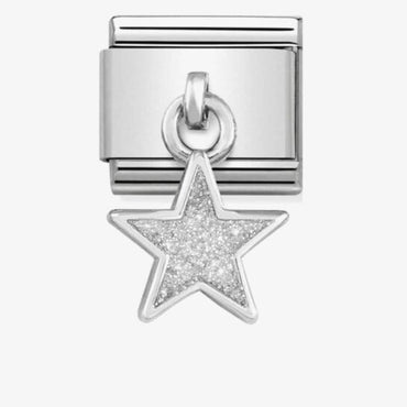 Nomination Glitter Star Pendant Link