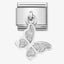 Nomination Glitter Butterfly Pendant Link