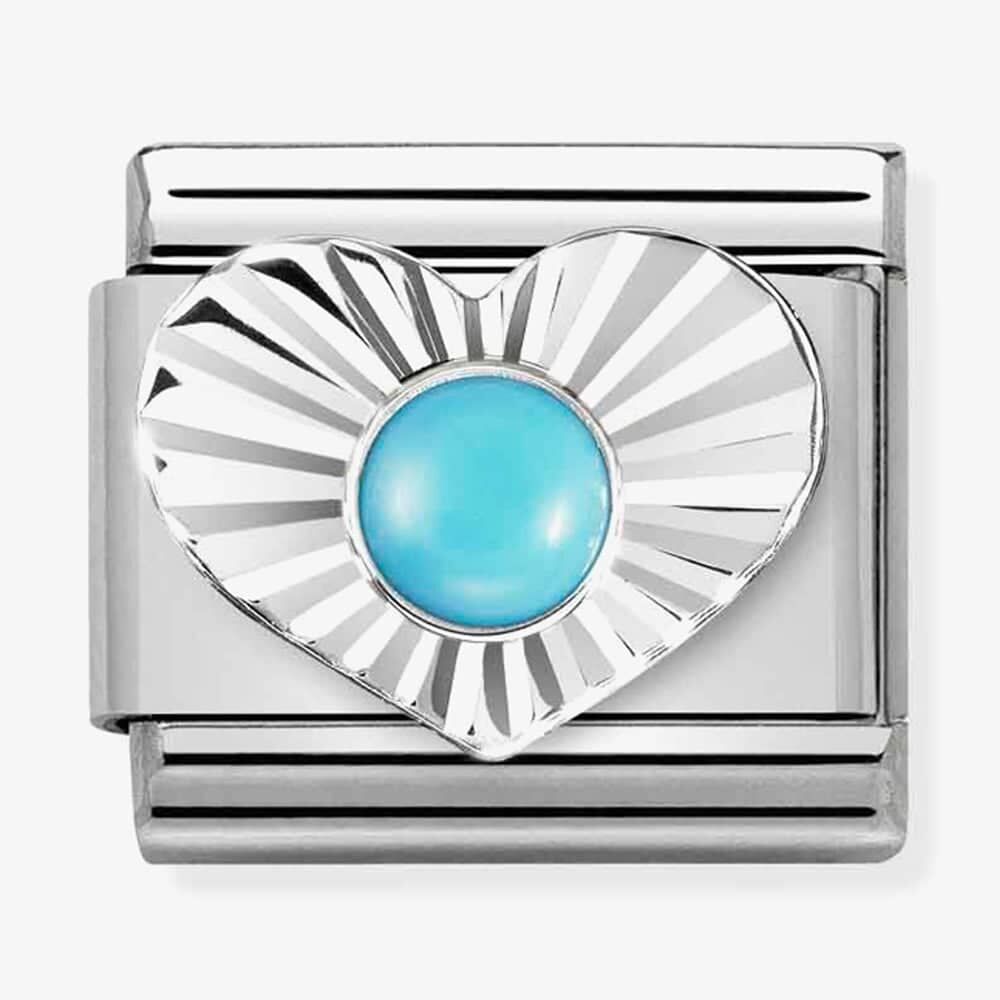 Nomination Birthstone Heart Composable Link